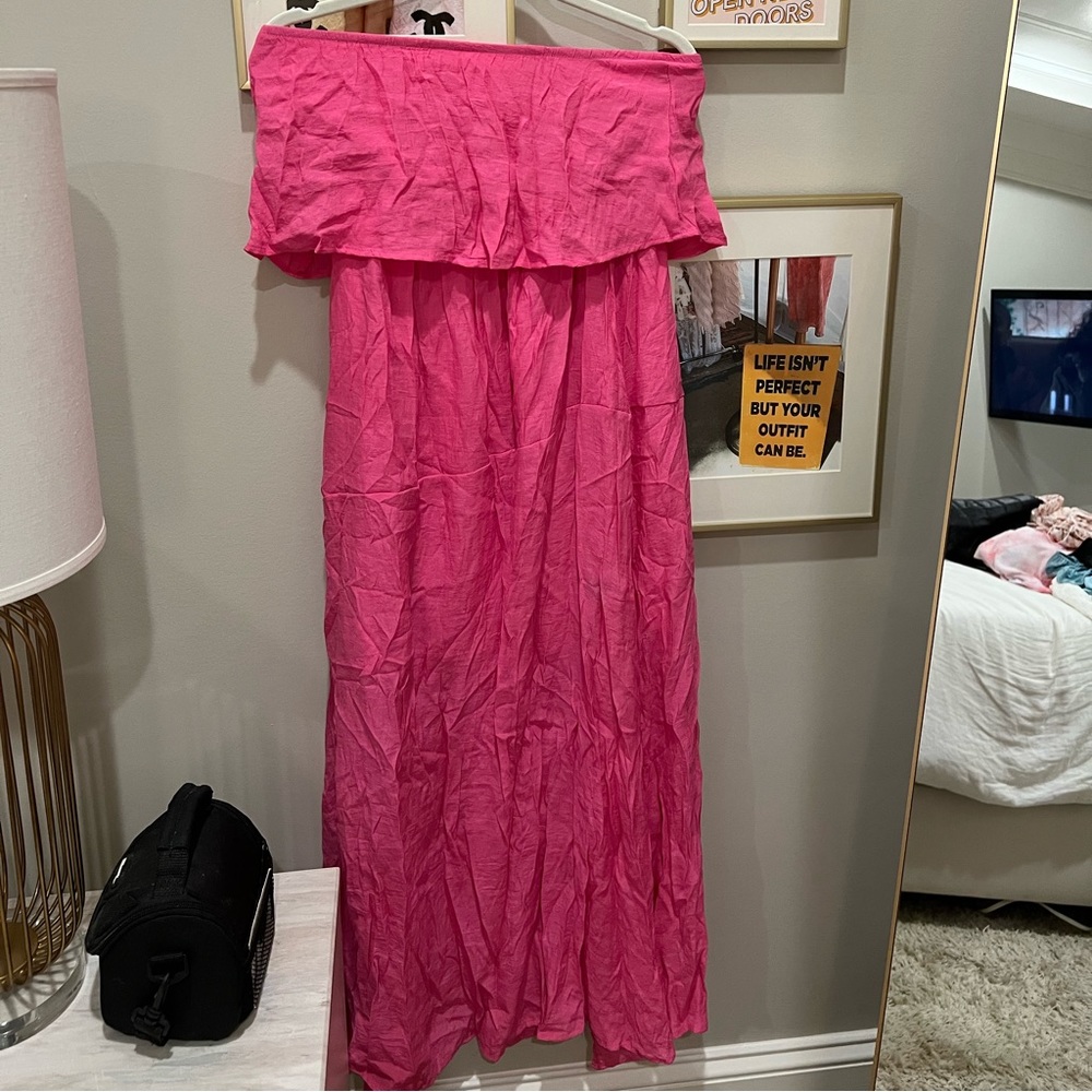 pink sundress